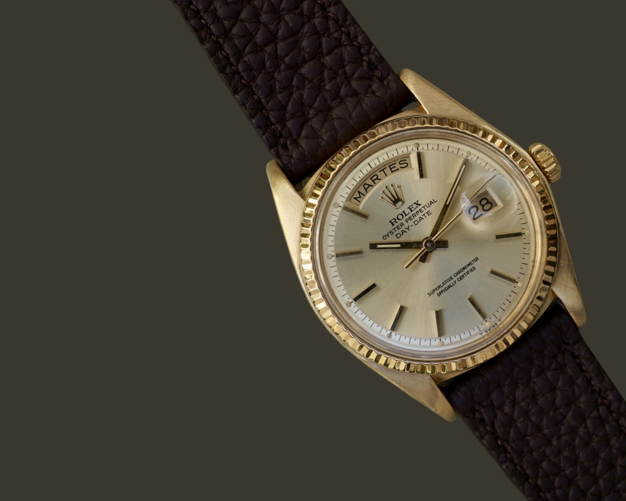 Rolex Day-Date, Detailaufnahme